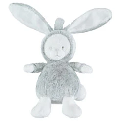 Peluche En Velours Et Sherpa Forme Lapin