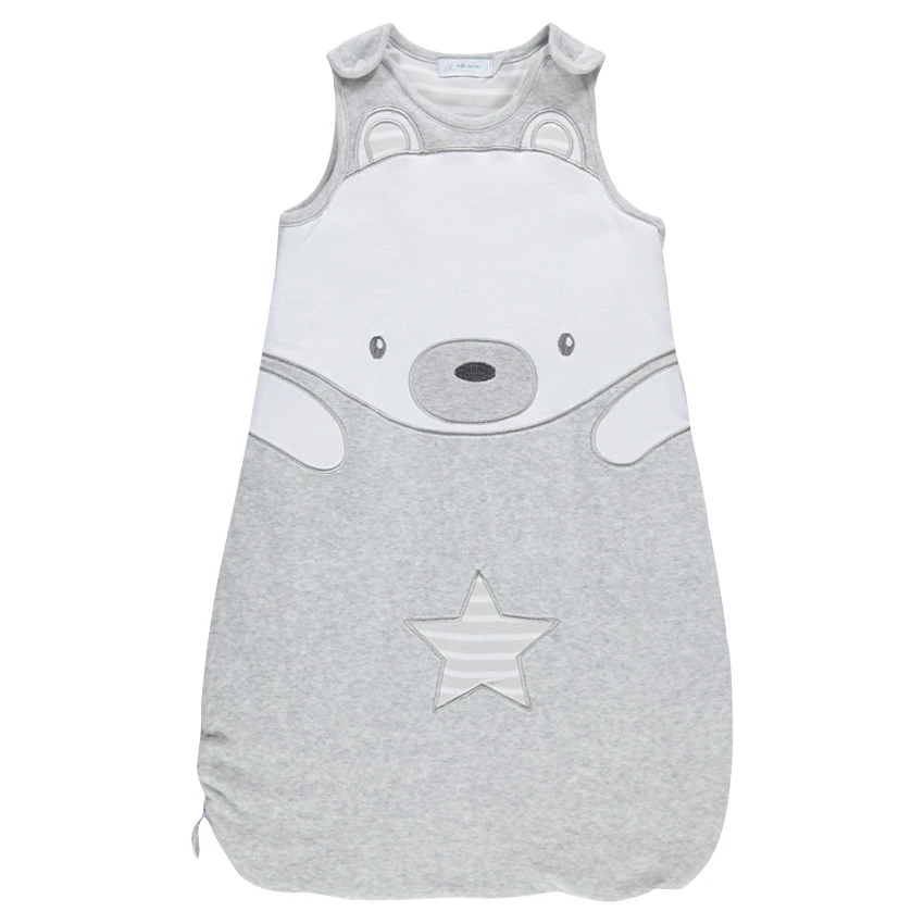 Turbulette Sans Manches En Velours Et Jersey Motif Ourson TOG 3 3 Turbulette Sans Manches En Velours Et Jersey Motif Ourson TOG 3