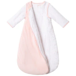 Turbulette à Manches Amovibles Effet Velours Côtelé Pour Bébé Fille -Bébé Literie Magasin AB003D ROC 3 X