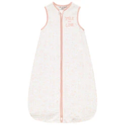 Turbulette Sans Manches Imprimé Lapins Pour Bébé Fille