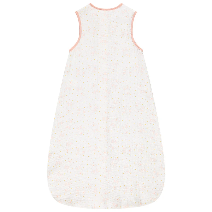 Turbulette Sans Manches Imprimé Lapins Pour Bébé Fille 4 Turbulette Sans Manches Imprimé Lapins Pour Bébé Fille – Image 2