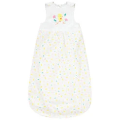 Turbulette Sans Manches Imprimé Poussins Pour Bébé Fille