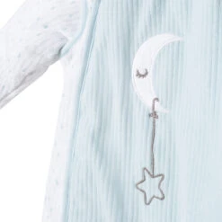 Turbulette En Velours à Manches Amovibles -Bébé Literie Magasin ANANL3 BLC 5 X