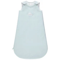 Gigoteuse Sans Manches Bleue Ajustable Motif Nuage