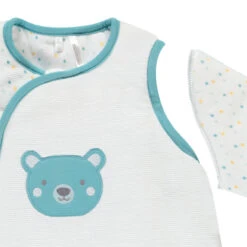 Gigoteuse à Manches Amovibles Motif Ours Pour Bébé Garçon -Bébé Literie Magasin ANAO4D ECR 3 X