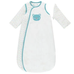 Gigoteuse à Manches Amovibles Motif Ours Pour Bébé Garçon -Bébé Literie Magasin ANAO4D ECR 5 X