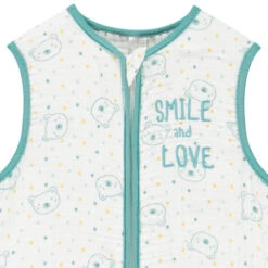 Turbulette Sans Manches Imprimé Ours Pour Bébé Garçon -Bébé Literie Magasin ANAO4Y VEM 3 X