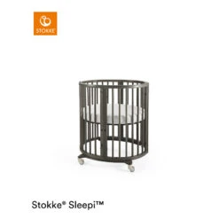 Stokke Drap Housse Lit Mini Sleepi - Blanc -Bébé Literie Magasin CPDR45 BLAN 3 X
