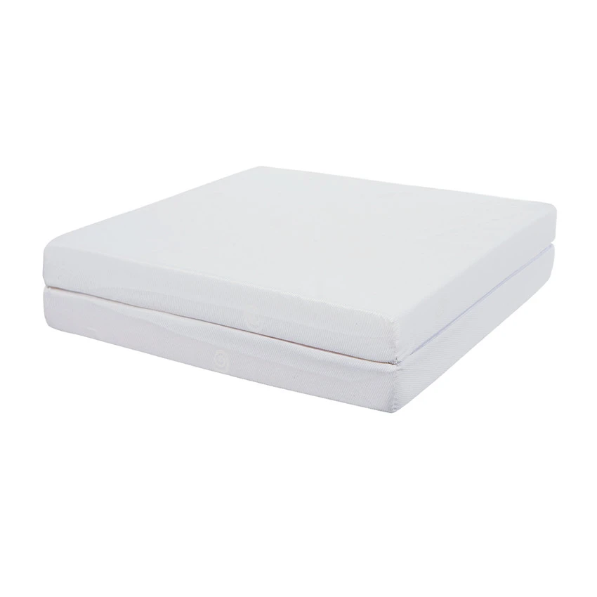 Candide Matelas Pliant 2 Parties 60x120cm - Blanc 6 Candide Matelas Pliant 2 Parties 60x120cm - Blanc – Image 4