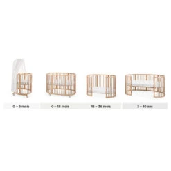 Stokke Berceau Sleepi™ Mini - Naturel -Bébé Literie Magasin CPME6K NATU 3 X