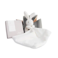 Doudou Lapin 1er âge Nature - Beige -Bébé Literie Magasin CPPE4C BEIG 2 X