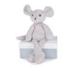 Peluche Souris Sweety 40cm -Bébé Literie Magasin CPPE7M GRIS 1 X