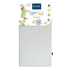 Candide Matelas Bamboo Soft 60 X 120 X 11 Cm - Blanc 11 Candide Matelas Bamboo Soft 60 X 120 X 11 Cm - Blanc -Bébé Literie Magasin P19675 SANS 4 X