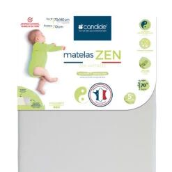 Candide Matelas Bamboo Soft - 70 X 140 Cm