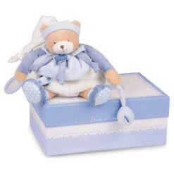 Doudou Ours Petit Chou Activité - Bleu