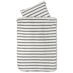 Childhome Housse De Couette + Taie 100 X 140 Cm - Jersey Marin