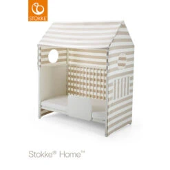 Stokke Tente De Lit Home - Rayures Beiges