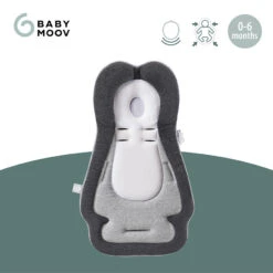 BabyMoov Coussin Morphologique Cosymorpho - Smokey -Bébé Literie Magasin PC033F SANS 3 X