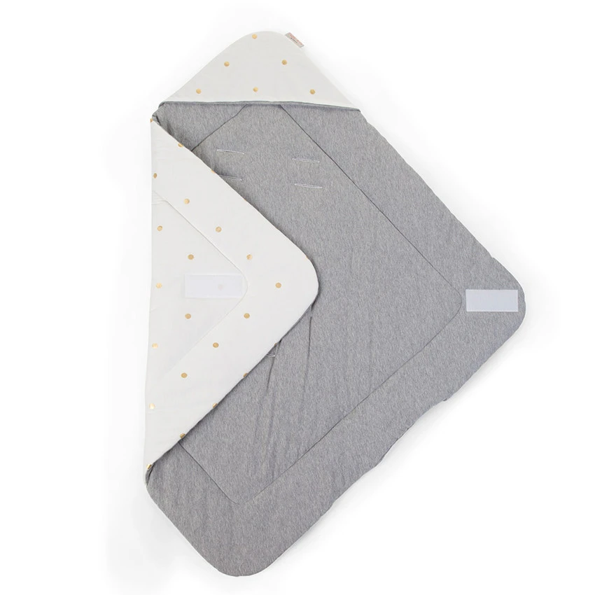 Childhome Nid D'ange 75 X 75 X 2 Cm - Gold Dots 4 Childhome Nid D'ange 75 X 75 X 2 Cm - Gold Dots – Image 2