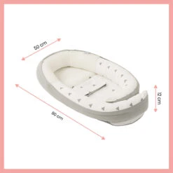 BabyMoov Cale Bébé Réducteur Cocoon - Gris -Bébé Literie Magasin PCHQL2 NoColor 6 X