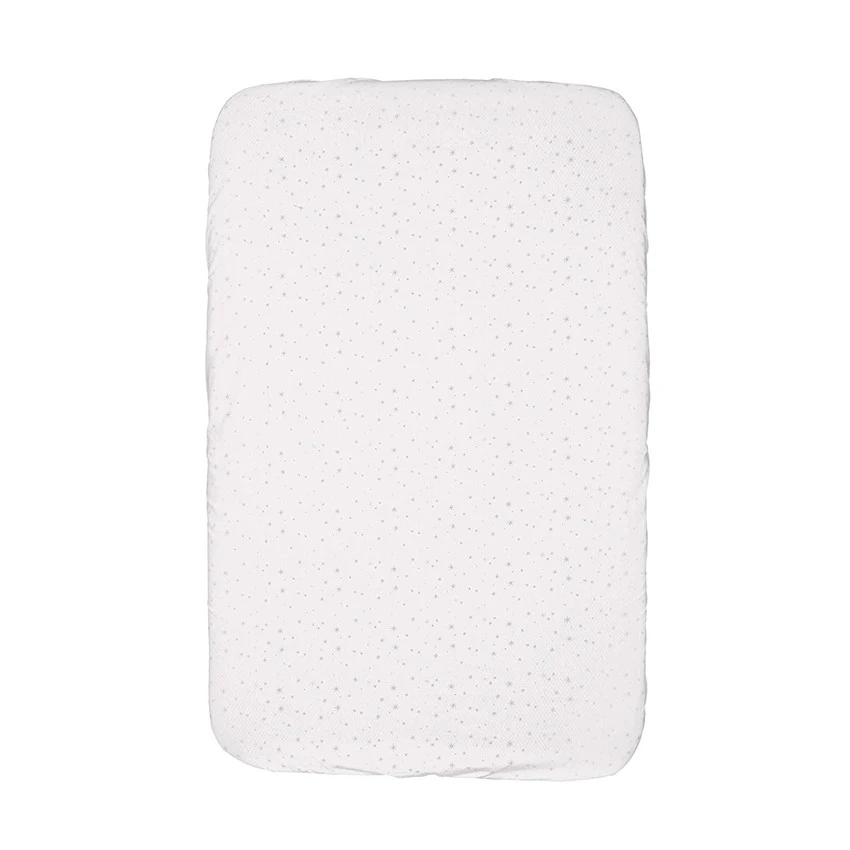 CHICCO Lot De 2 Draps Housse Next2Me Stars 5 CHICCO Lot De 2 Draps Housse Next2Me Stars – Image 3