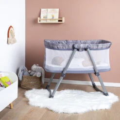 Berceau Dreamydoo Avec Moustiquaire - Gris 13 Berceau Dreamydoo Avec Moustiquaire - Gris -Bébé Literie Magasin PCHRSQ NoColor 10 X