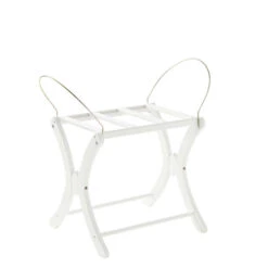 Support De Couffin - Laqué Blanc