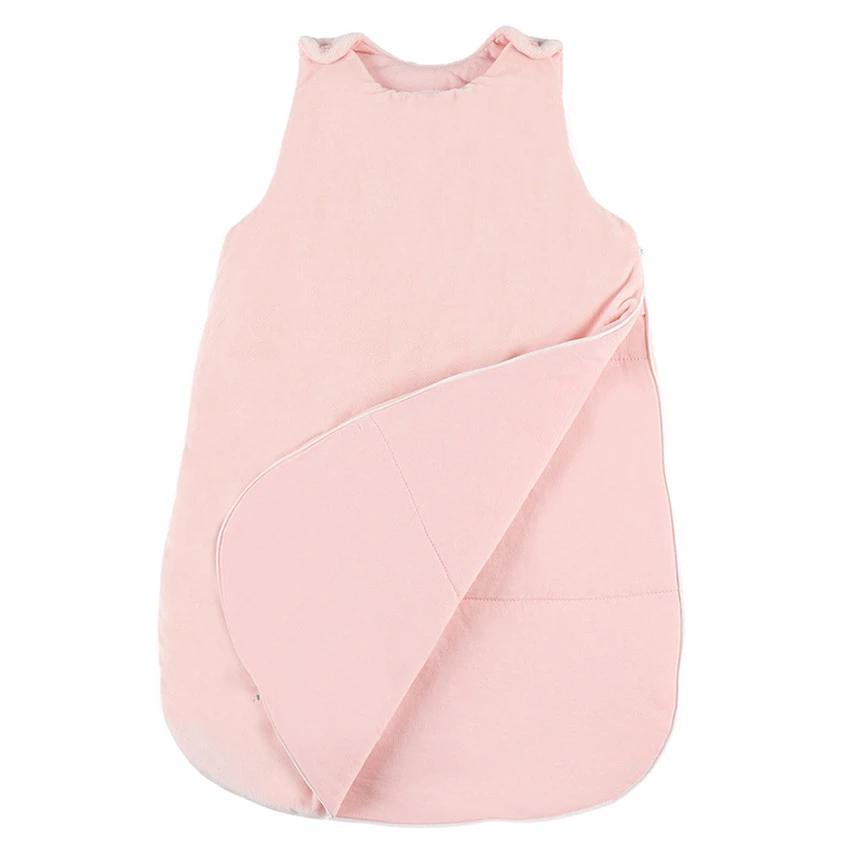 Gigoteuse Veloudoux® 70cm Rose - Moris&Sacha 4 Gigoteuse Veloudoux® 70cm Rose - Moris&Sacha – Image 2