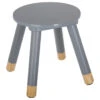 ATMOSPHERA Tabouret Douceur- Gris -Bébé Literie Magasin PCHTD7 NoColor 1 X
