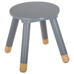 ATMOSPHERA Tabouret Douceur- Gris