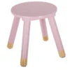 ATMOSPHERA Tabouret Douceur - Rose -Bébé Literie Magasin PCHTD8 NoColor 1 X