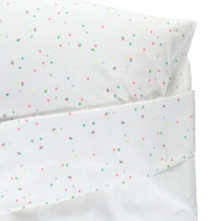 Parure De Lit Avec Housse De Couette Et Taie D'oreiller Happy Days 8 Parure De Lit Avec Housse De Couette Et Taie D'oreiller Happy Days -Bébé Literie Magasin PCHTEW ECR 2 X