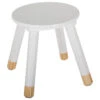 ATMOSPHERA Tabouret Douceur - Blanc 2 ATMOSPHERA Tabouret Douceur - Blanc -Bébé Literie Magasin PCHU17 NoColor 1 X