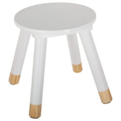ATMOSPHERA Tabouret Douceur - Blanc