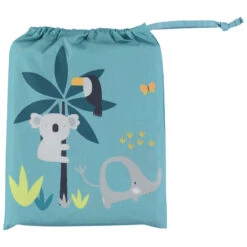 Parure De Lit Avec Housse De Couette Et Taie D'oreiller Crazy Jungle -Bébé Literie Magasin PCHUCP VEM 2 X