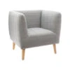 ATMOSPHERA Fauteuil Molletonné - Gris 2 ATMOSPHERA Fauteuil Molletonné - Gris -Bébé Literie Magasin PCHUD6 NoColor 1 X