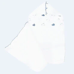 Nid D'ange - Blue Baleine -Bébé Literie Magasin PCHULF NoColor 3 X