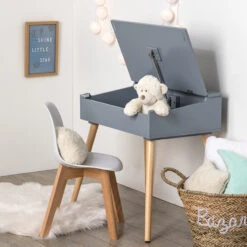 ATMOSPHERA Pupitre Simple - Gris