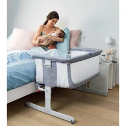 CHICCO Berceau Next2Me Air - Stone -Bébé Literie Magasin PCHVJP NoColor 3 X