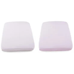 CHICCO Lot De 2 Draps Housse Next 2 Me - Grey Stripes