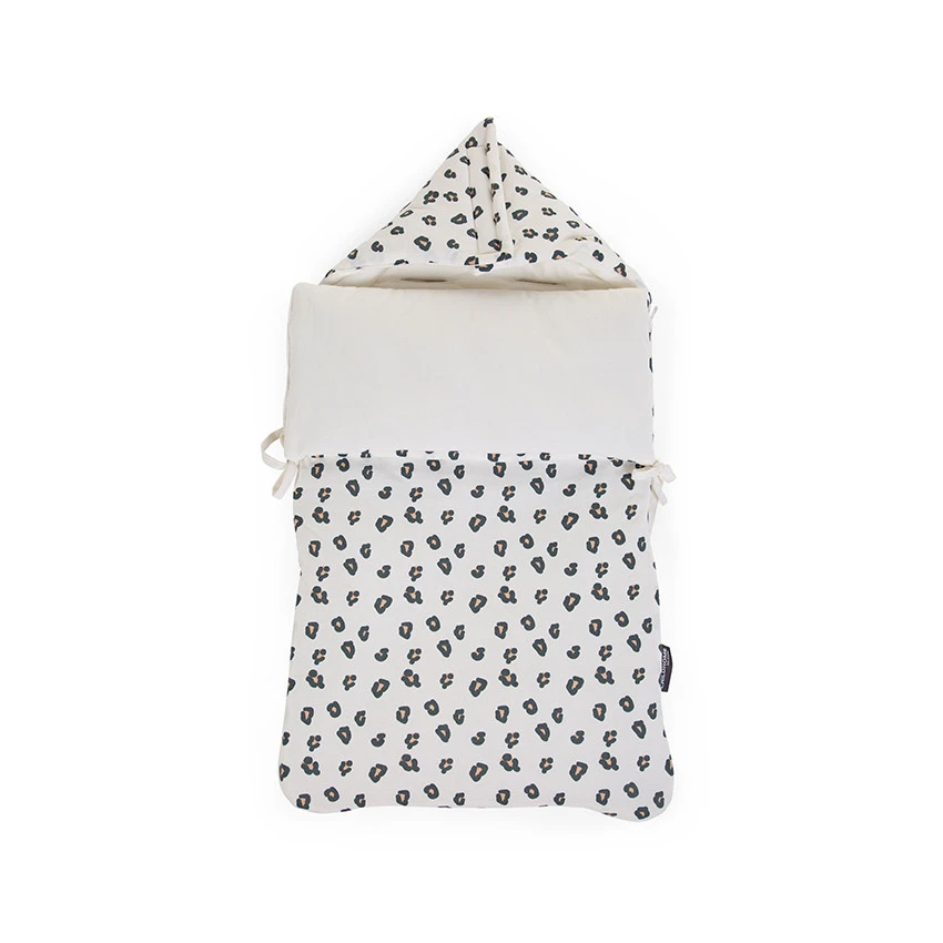 Childhome Nid D'ange En Jersey 80 X 40 Cm - Léopard 3 Childhome Nid D'ange En Jersey 80 X 40 Cm - Léopard