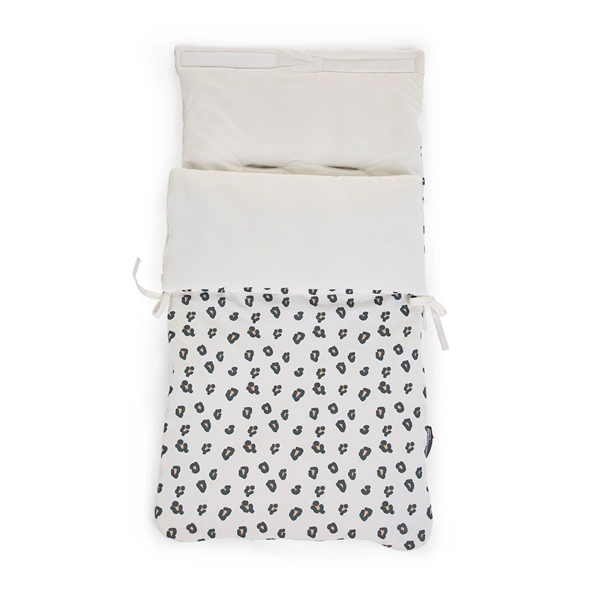 Childhome Nid D'ange En Jersey 80 X 40 Cm - Léopard 4 Childhome Nid D'ange En Jersey 80 X 40 Cm - Léopard – Image 2