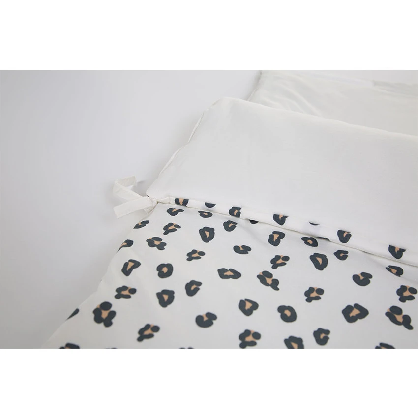 Childhome Nid D'ange En Jersey 80 X 40 Cm - Léopard 6 Childhome Nid D'ange En Jersey 80 X 40 Cm - Léopard – Image 4