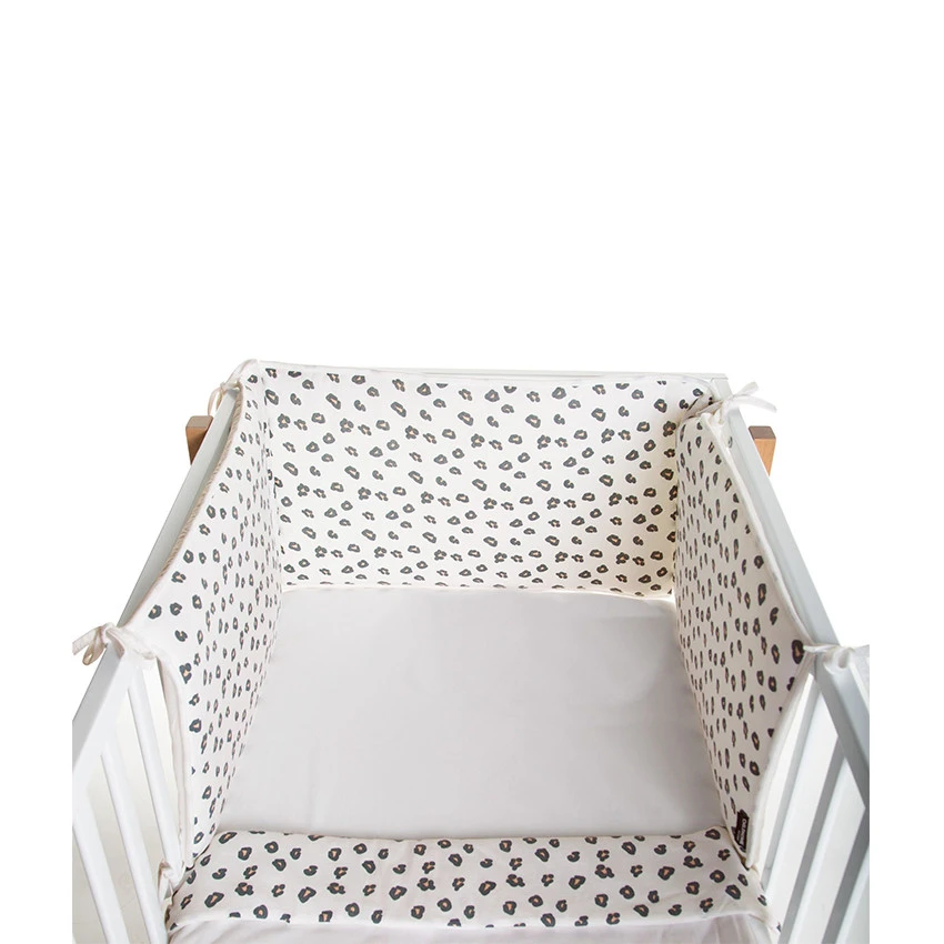 Childhome Tour De Lit En Jersey 35 X 170 Cm - Léopard 5 Childhome Tour De Lit En Jersey 35 X 170 Cm - Léopard – Image 3