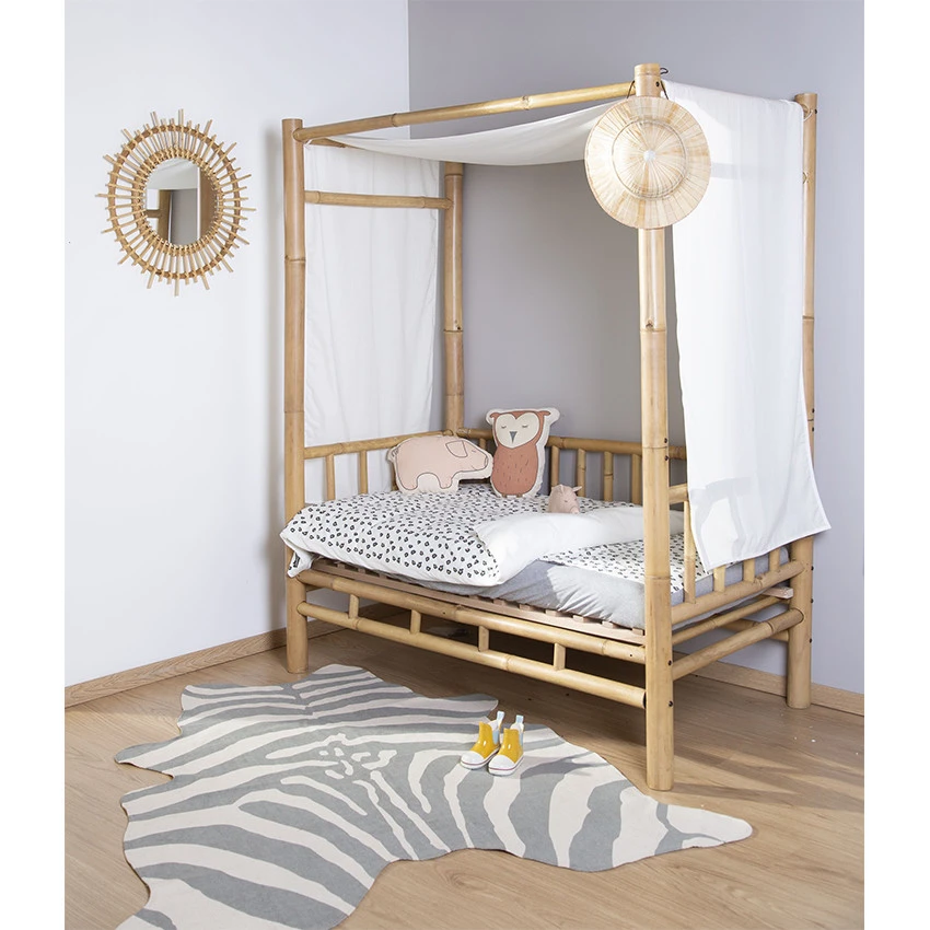 Childhome Housse De Couette + Taie D'oreiller En Jersey 100 X 140 Cm - Léopard 8 Childhome Housse De Couette + Taie D'oreiller En Jersey 100 X 140 Cm - Léopard – Image 6