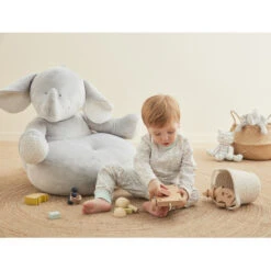 Fauteuil Anna L'éléphanteau - Gris -Bébé Literie Magasin PCHW64 NoColor 4 X