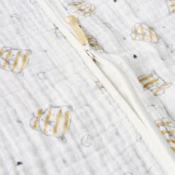 Gigoteuse Sans Manches En Mousseline Bio - Ecru -Bébé Literie Magasin PCHW78 NoColor 2 X