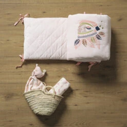 Tour De Lit 3 Pans Magic Bird -Bébé Literie Magasin PCHWQE ROC 10 X