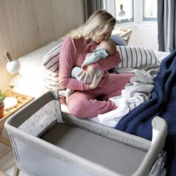 Joie Berceau Roomie Glide Cododo - Foggy Gray 8 Joie Berceau Roomie Glide Cododo - Foggy Gray -Bébé Literie Magasin PCHWYT NoColor 4 X