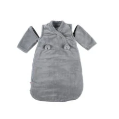 Turbulette à Manches Amoibles En Groloudoux 90-110 Cm - Gris Clair -Bébé Literie Magasin PCHX10 NoColor 3 X